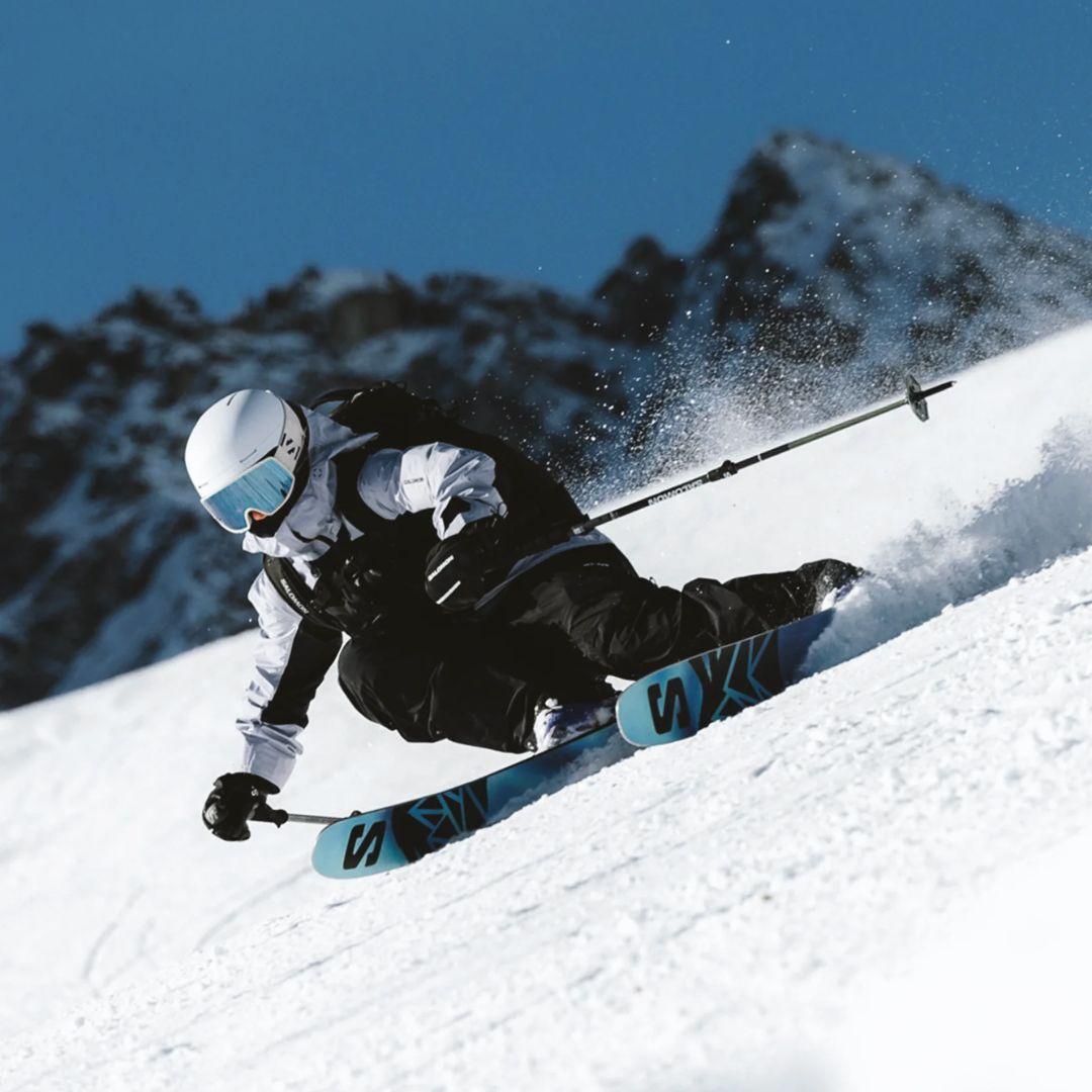 Salomon QST 100 COSMIC SKY Freeride Skis 2026